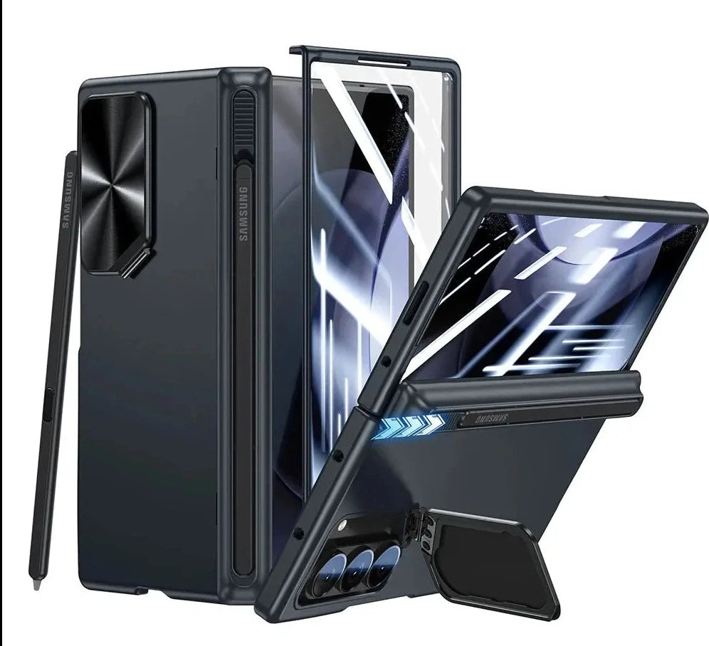 Ultimate Protection Case for Samsung Galaxy Z Fold 6 with S Pen Slot and Screen Protector — product view 2