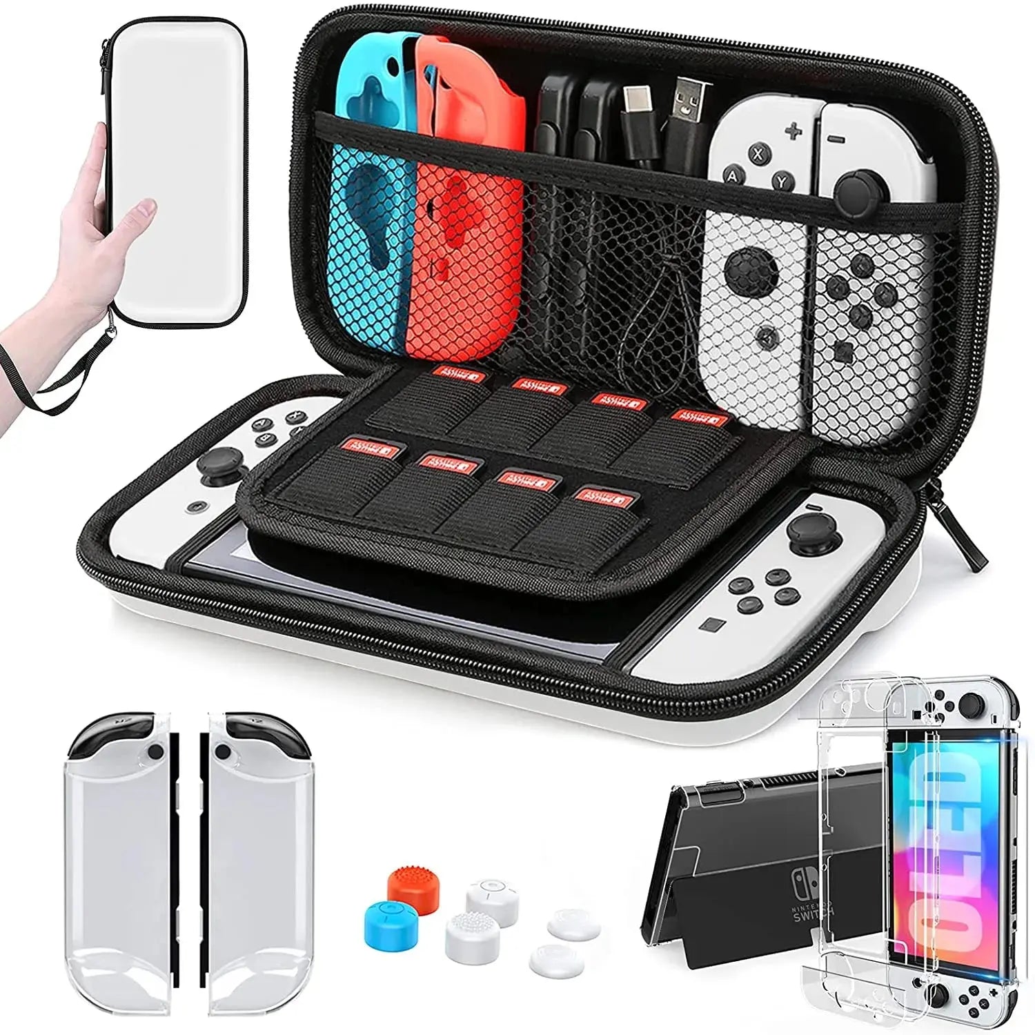 EVO-Guard Nintendo Switch OLED Carrying Kit - Pinnacle Luxuries