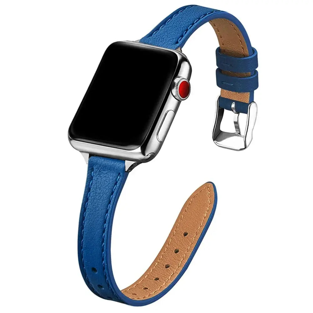 LuxeSlim Genuine Leather Watch Band for Apple Watch — product view 7