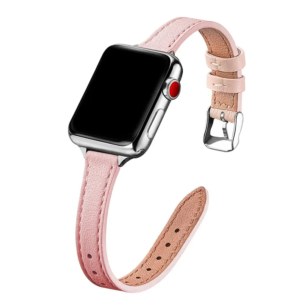 LuxeSlim Genuine Leather Watch Band for Apple Watch — product view 6