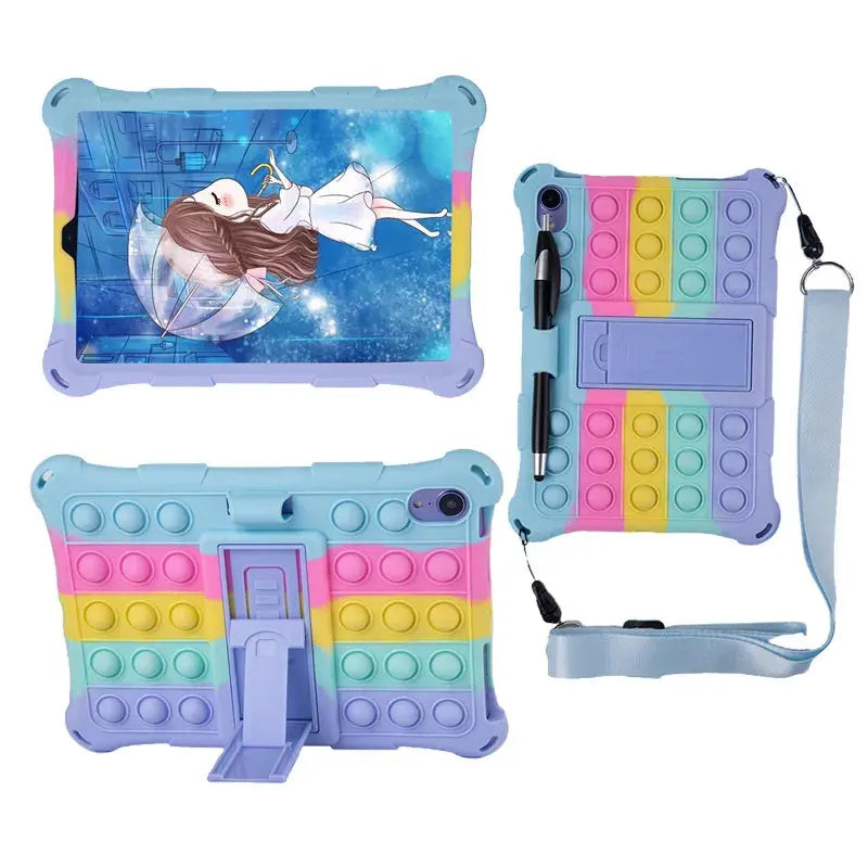 For iPad 10th Air 4 5 10.9 Pro 11 2022 Kids Bubble Toys Cover for iPad 9.7 5th 6th iPad Mini 1 2 3 4 5 6 Tablet Case Avontic