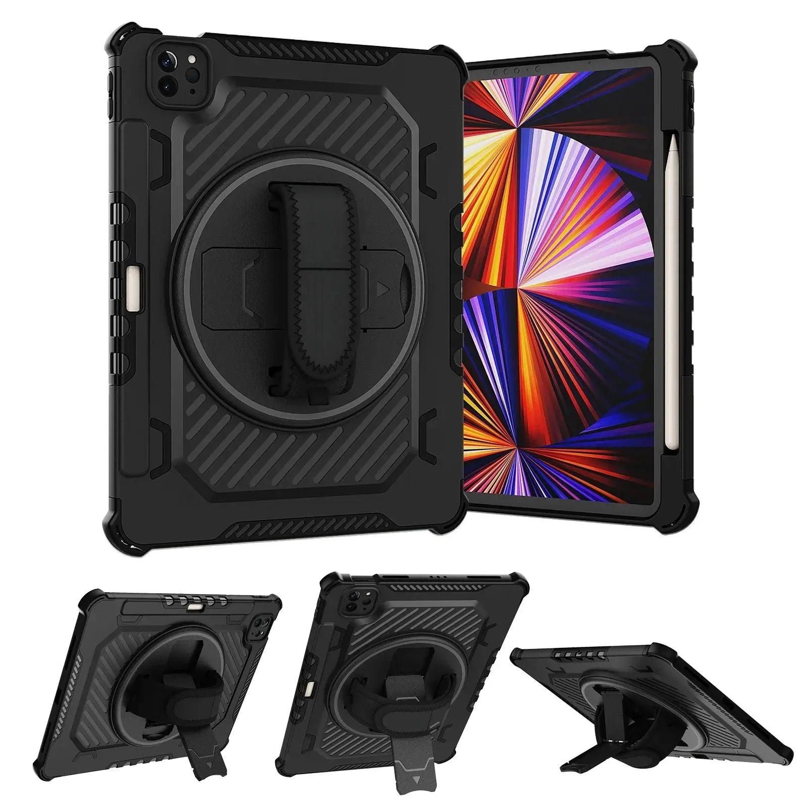 FortifyGuard Pro Armored Shield Heavy Duty Case for iPad - Avontic