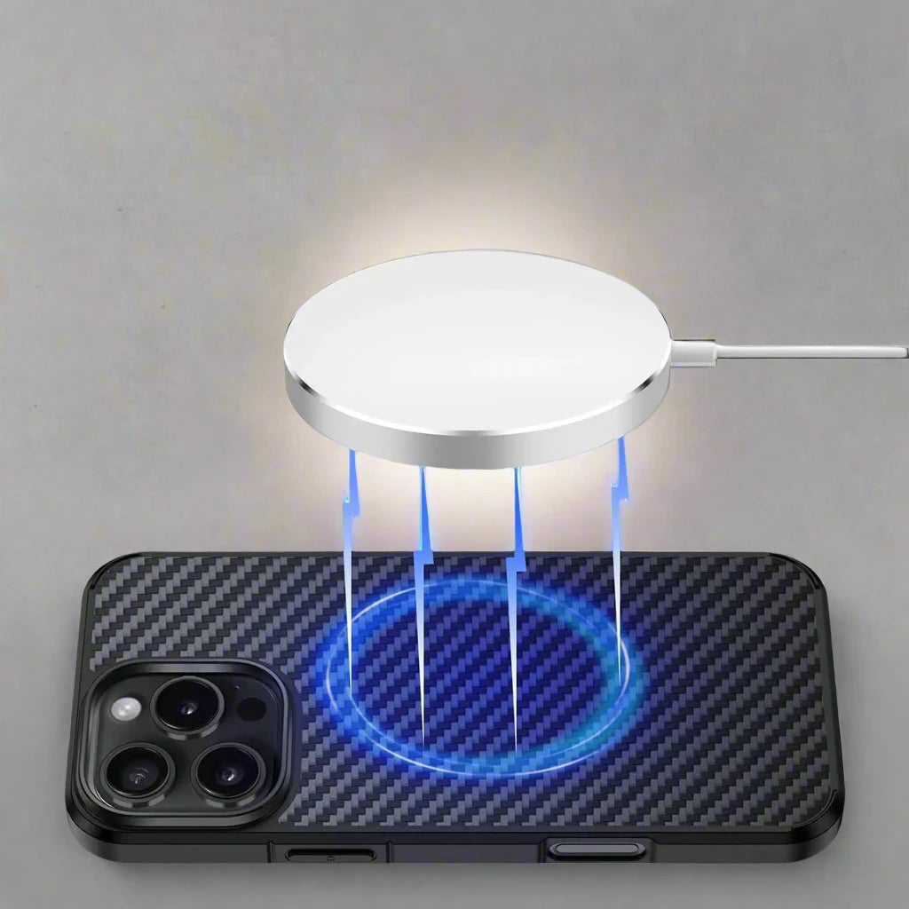 CarbonElite Armor Pro Carbon Fiber Case for iPhone — product view 3