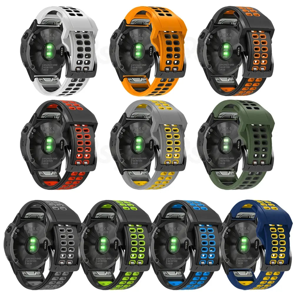 ActiveFlex Sport Silicone Band for Garmin Fenix & Forerunner Series — product view 30