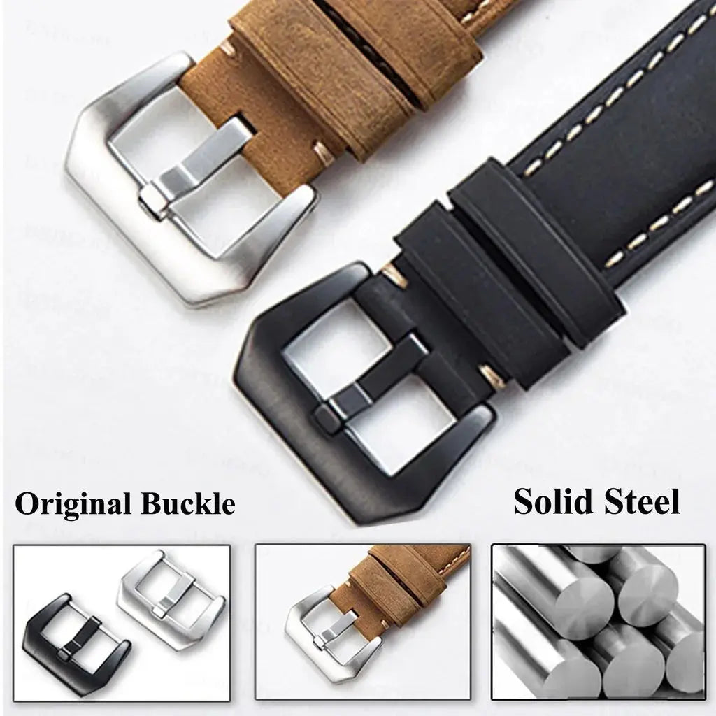 Genuine Leather Strap for Samsung Galaxy Watch Ultra 47mm 7 Quick Release Strap for Galaxy Watch 7 Ultra Watchband 22mm Avontic