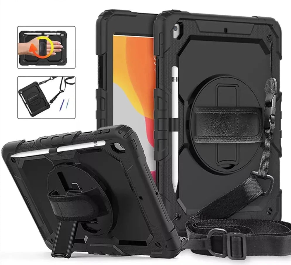 Heavy Duty iPad Case For 10.2 9th Generation Cover For iPad 9.7 Air 3 10.5 Air 4 5 10.9 10th Pro 11 12.9 Mini 6 5 Smart Cover Avontic