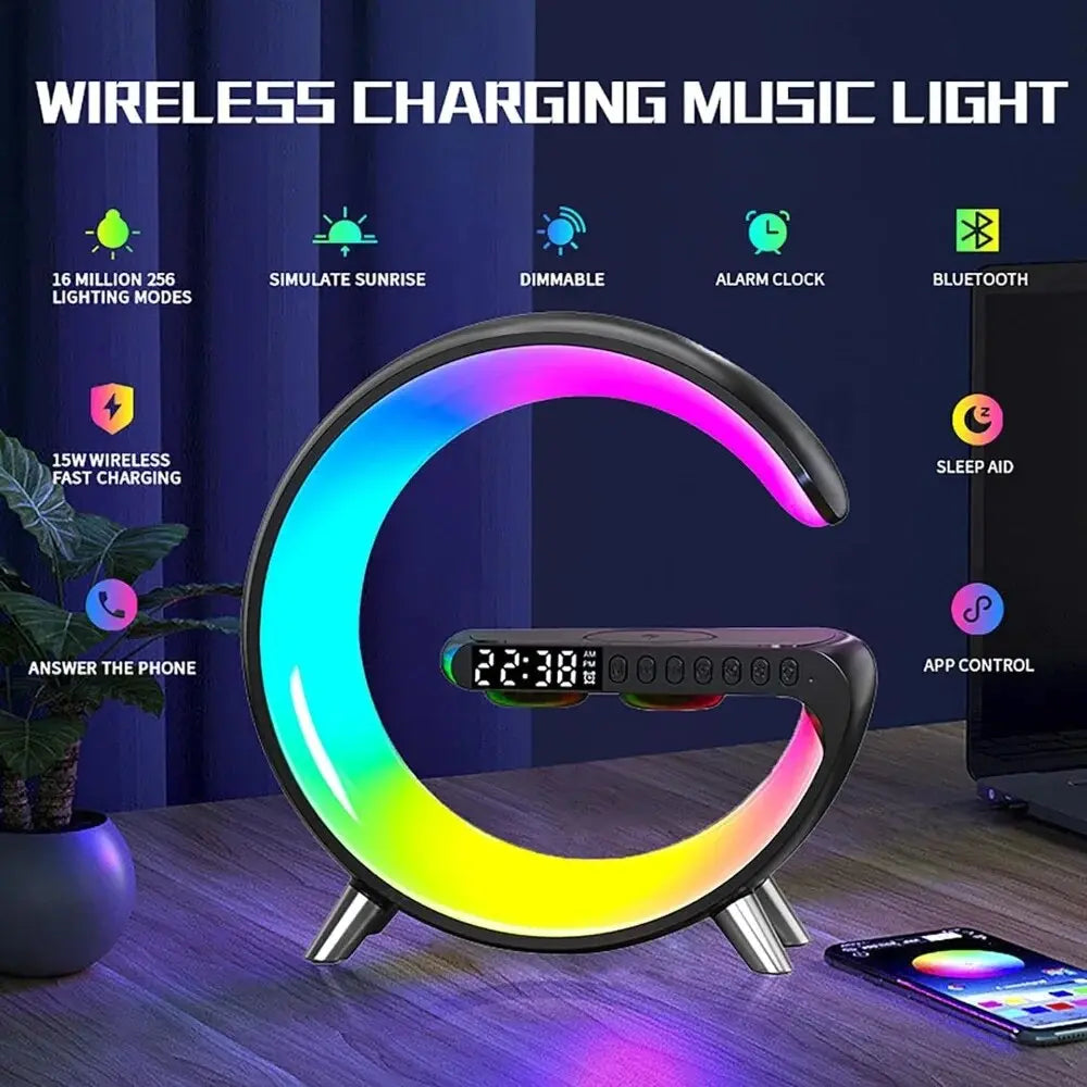 IlluminateWave 15W Fast Wireless Charger For Apple & Samsung Avontic
