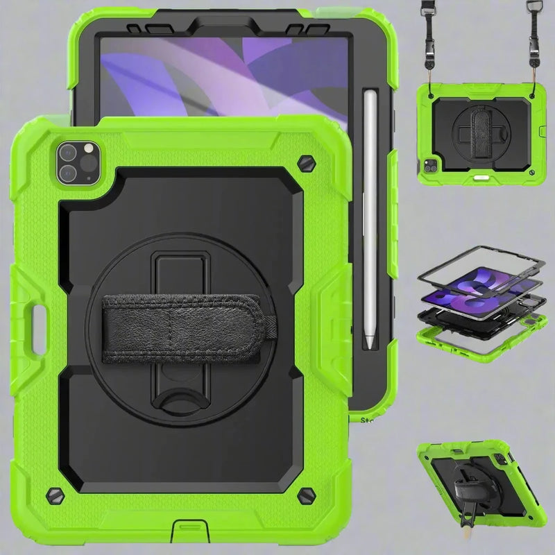 RhinoArmor Heavy Duty Rugged Case for 2024 2025 2026 M4 iPad Air 11 & iPad Air 13