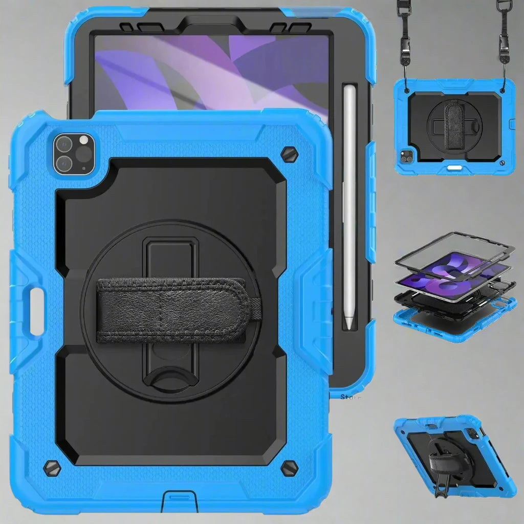 RhinoArmor Heavy Duty Rugged Case for 2024 2025 iPad Air 11 & iPad Air 13