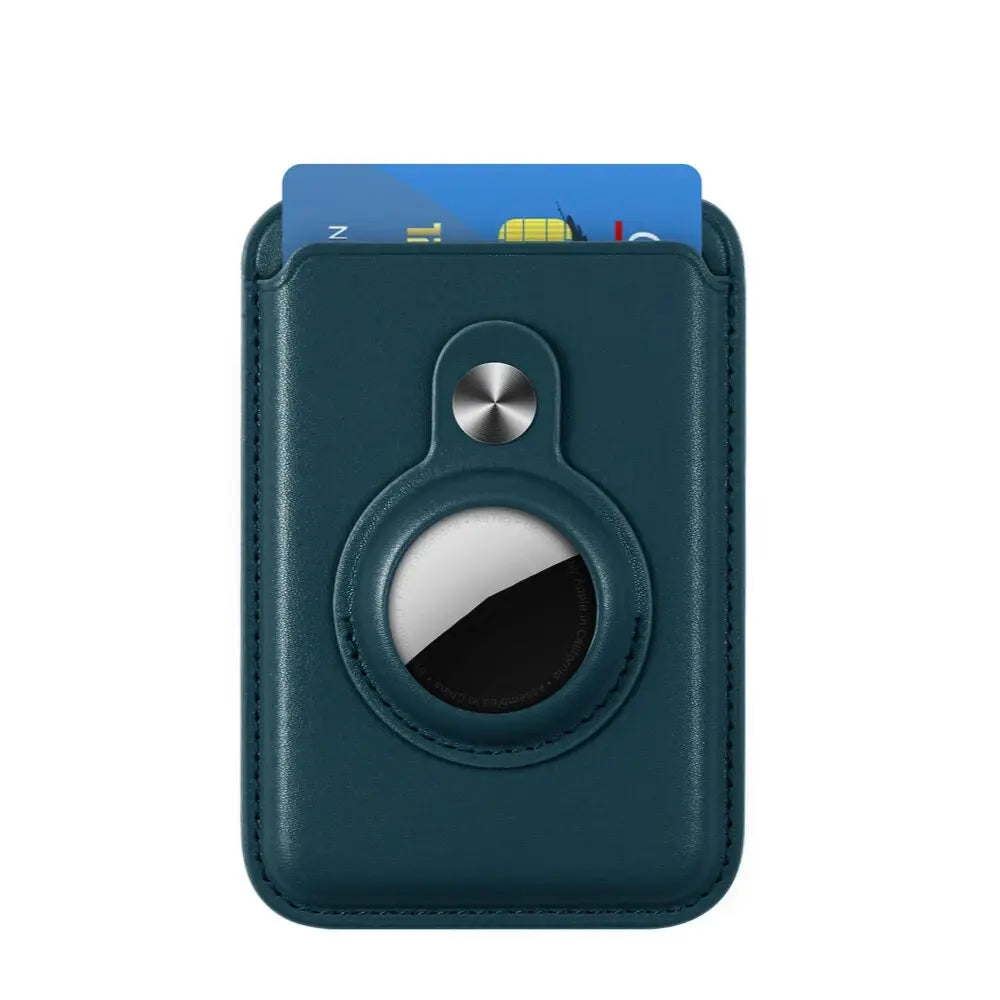 LuxTrack 2-in-1 Magnetic Wallet Case with Apple AirTag Slot for iPhone - Avontic