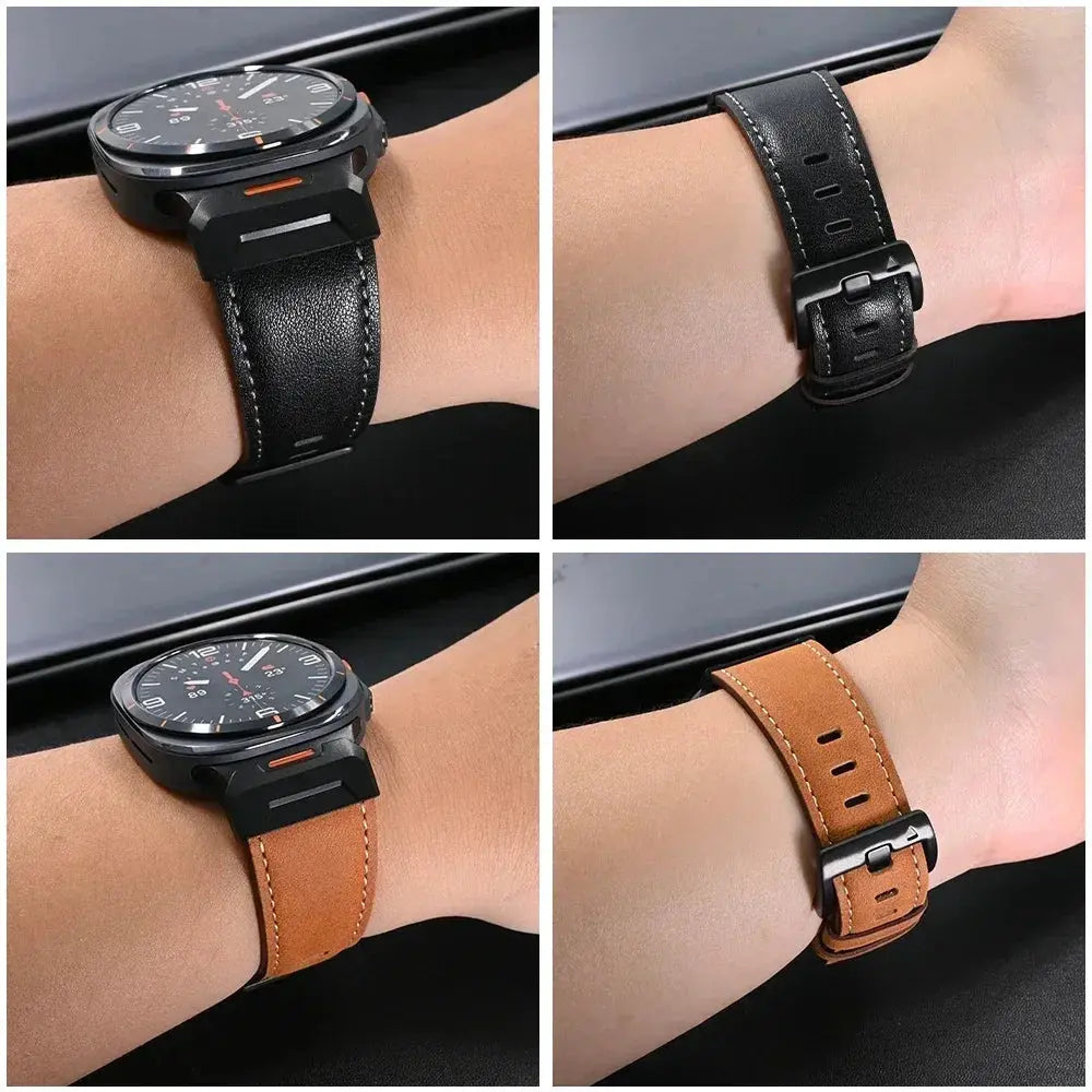 Elite Leather Executive Band for Samsung Galaxy Watch Ultra & Ultra 2 (2026) — product view 9