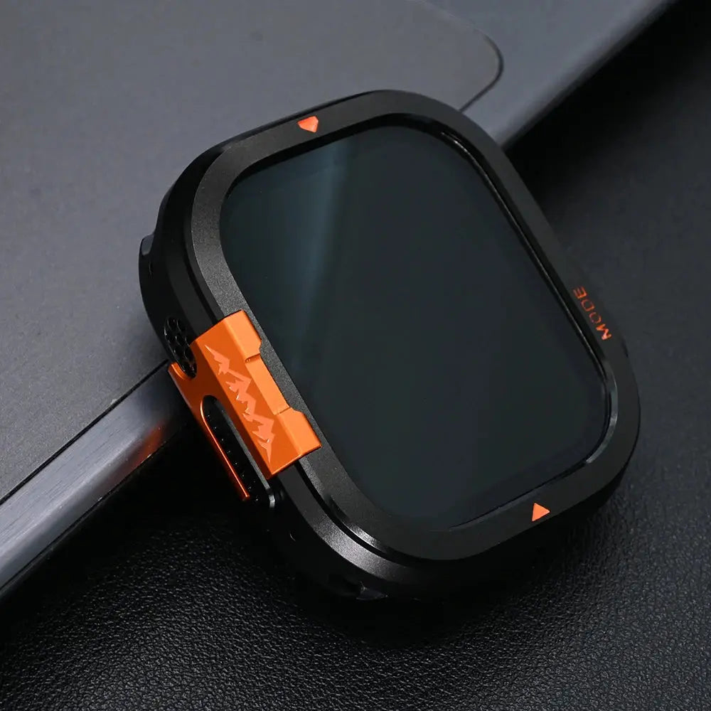 Luxury Metal Case for Apple Watch Series 10 46mm Ultra 2 49mm Aluminum Alloy Bumper Frame for iwatch ULTRA 49MM Protective Cover Avontic