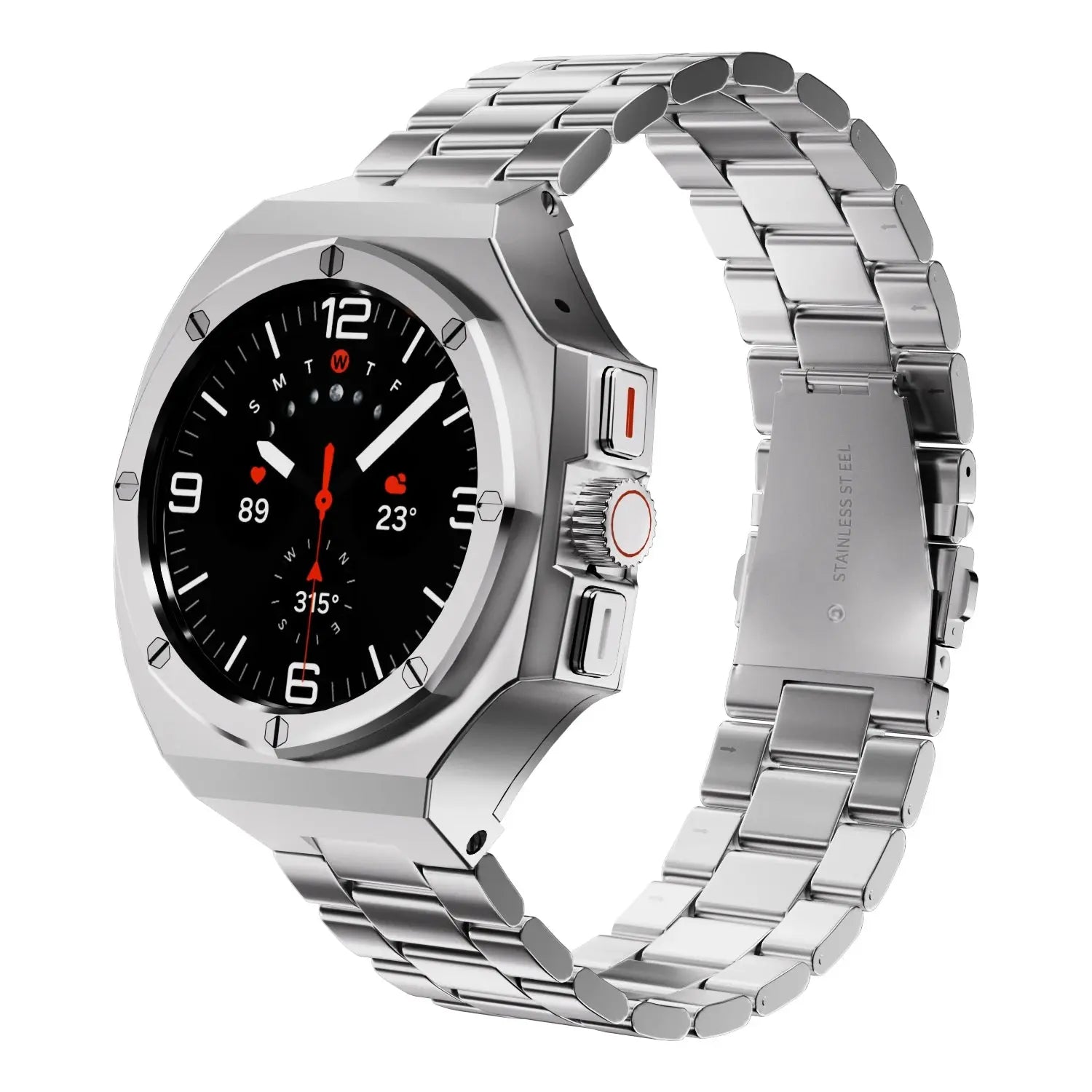 EliteGuard Steel Band & Case for Galaxy Watch Ultra (2024/2025) 47mm — product view 2
