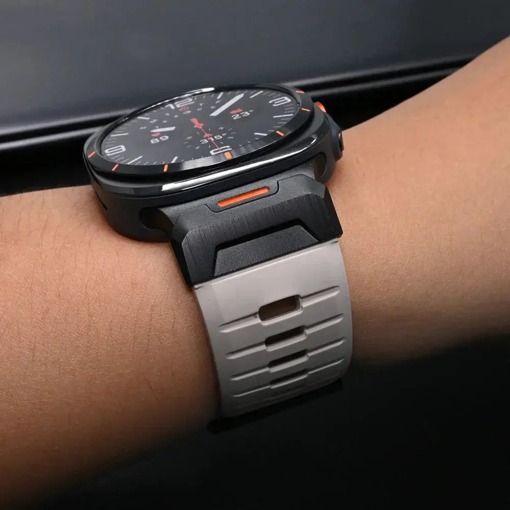 Luxury Sports Rubber Band for Samsung Galaxy Watch Ultra 47mm Correa Bracelet for SAMSUNG ULTRA 47MM Metal Quick Fit Men Strap Avontic