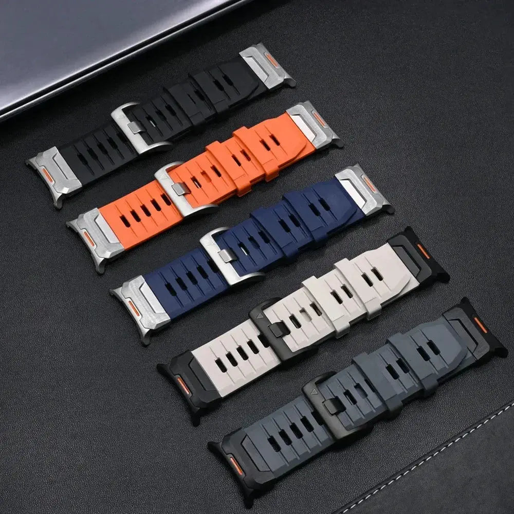 Luxury Sports Rubber Band for Samsung Galaxy Watch Ultra 47mm Correa Bracelet for SAMSUNG ULTRA 47MM Metal Quick Fit Men Strap Avontic