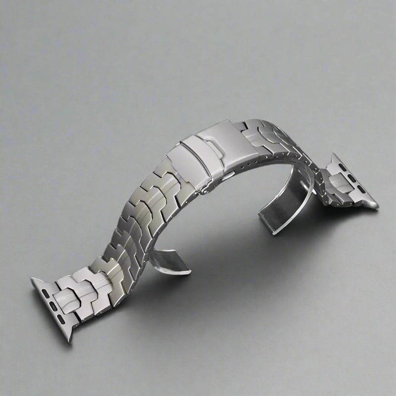 Luxury Stainless Steel Strap for Apple Watch Band Ultra2 49mm Series 10 46mm Link Bracelet Iwatch 9 7 8 6 5 SE 45mm 44mm Correa Avontic