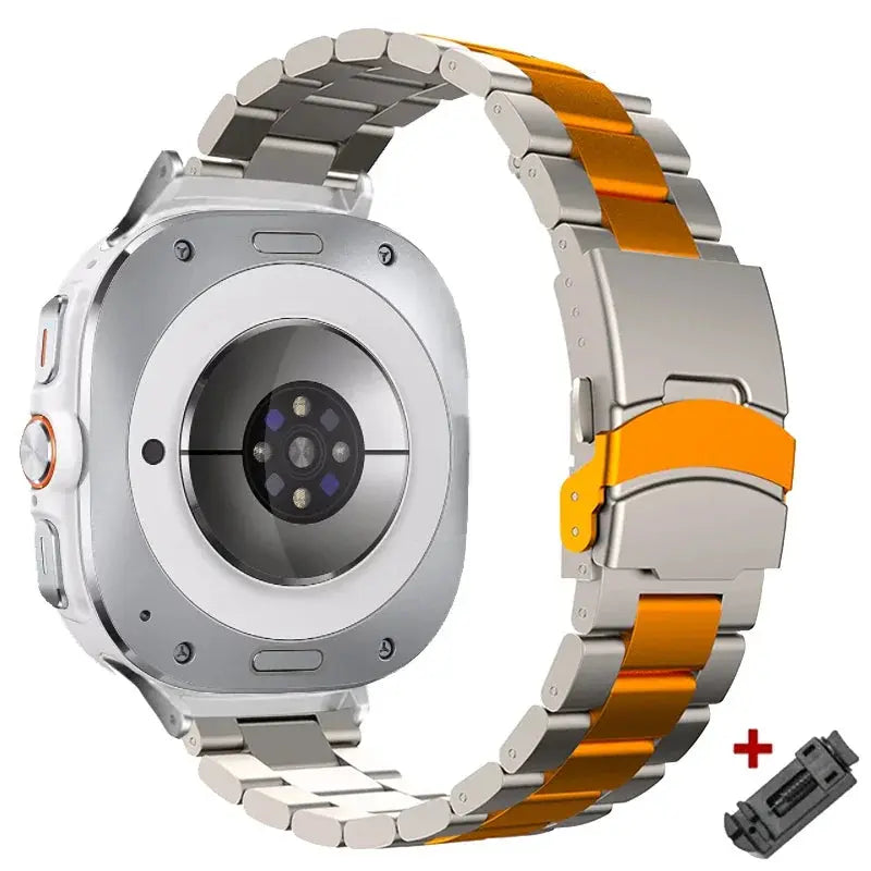 TitaniumShield Pro Band for Samsung Galaxy Watch Ultra & Ultra 2 (2026) — product view 1
