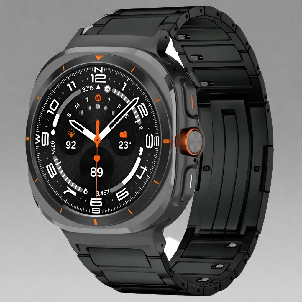 Avontic TitanEdge™ Prestige Titanium Band for Samsung Galaxy Watch 8 Ultra, 7 Ultra & Ultra 2 (47mm) – Premium No-Gap Design