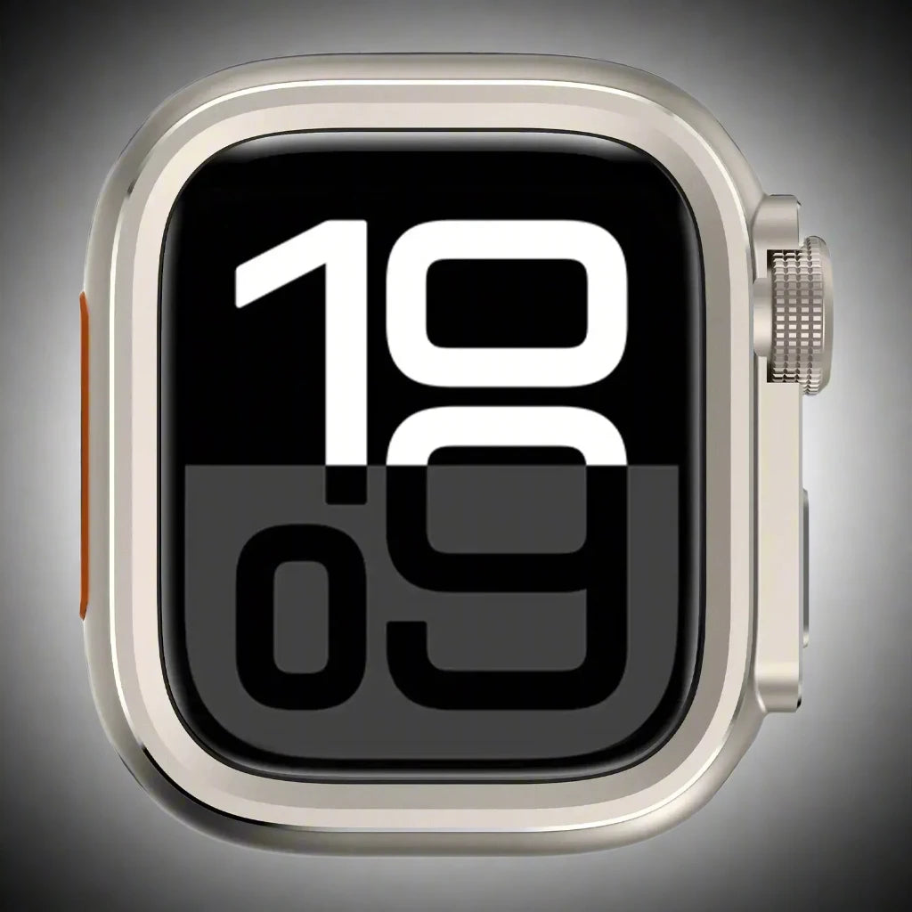 TitaniumGuard 360° Protective Case for Apple Watch Series 7/8/9/10/11 (44mm, 45mm, 46mm) - Premium Titanium — product view 4