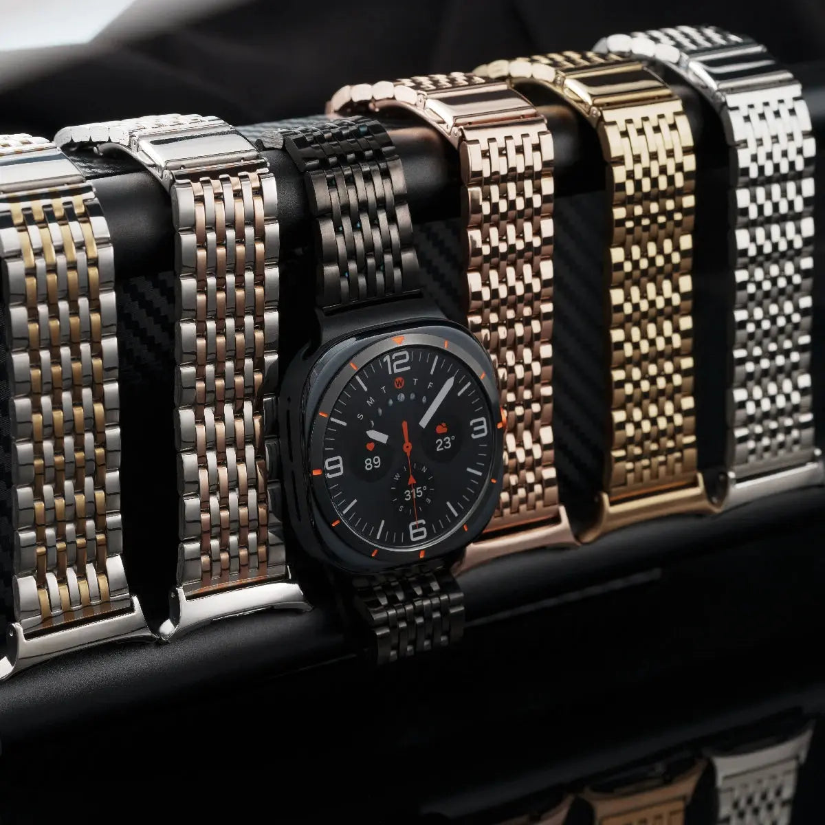 SteelFlex Luxe Stainless Steel Band for Galaxy Watch Ultra & Ultra 2 (2026) — product view 9