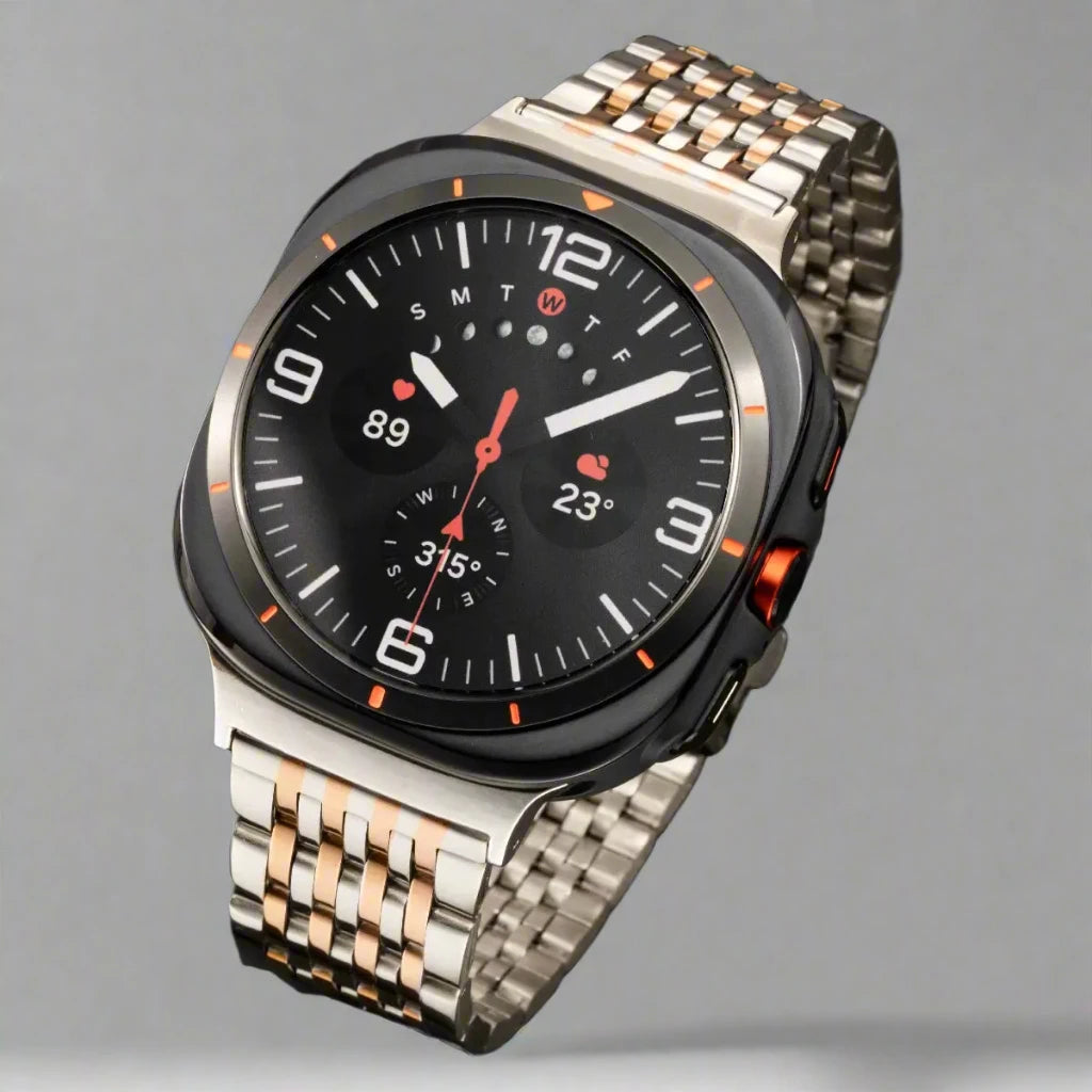 SteelFlex Luxe Stainless Steel Band for Galaxy Watch Ultra & Ultra 2 (2026) — product view 2