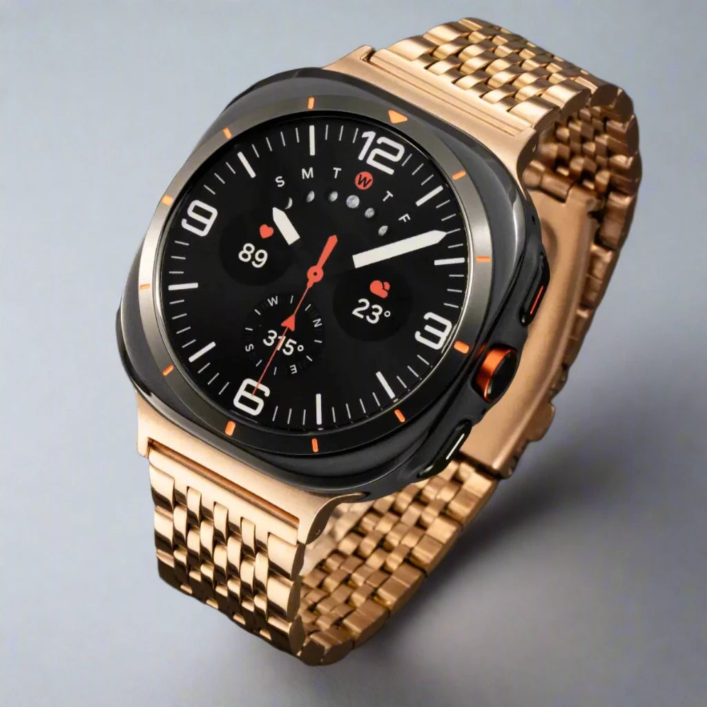 SteelFlex Luxe Stainless Steel Band for Galaxy Watch Ultra & Ultra 2 (2026) — product view 5