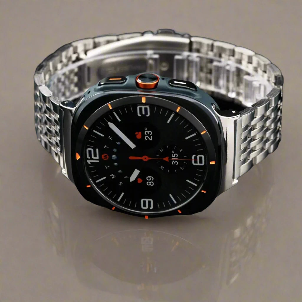 Metal Stainless Steel Strap for Samsung Galaxy Watch Ultra 47mm Deluxe Replacement Wristband for Galaxy Watch 7 Ultra Belt Band Pinnacle Luxuries