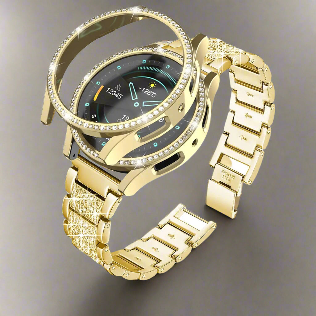 Diamond Luxe Band & Case Set for Samsung Galaxy Watch — product view 6