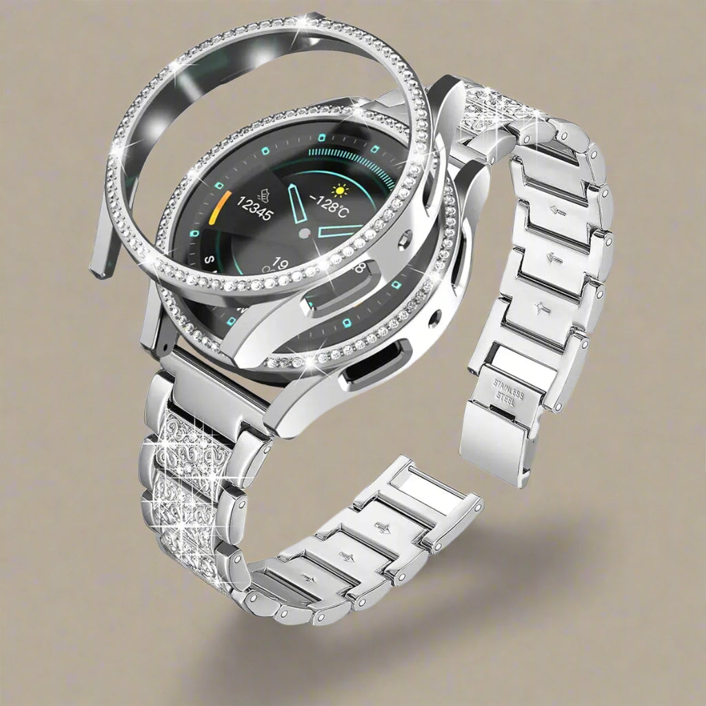 Diamond Luxe Band & Case Set for Samsung Galaxy Watch — product view 8