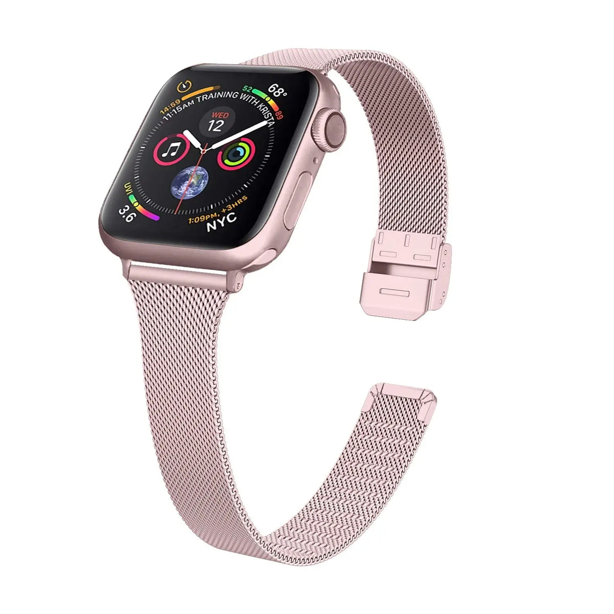 Elegance Milanese Loop Band for Apple Watch Series 12 (42/46mm) & Ultra 4 (49mm)