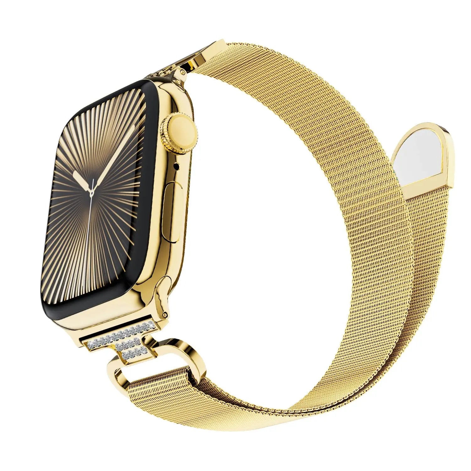 Milanese Strap for Apple Watch Ultra 2/1 49mm 10 42 46mm Magnetic Bracelet for iWatch 9 8 7 SE 6 5 4 41mm 45 40 44mm Women Band Avontic