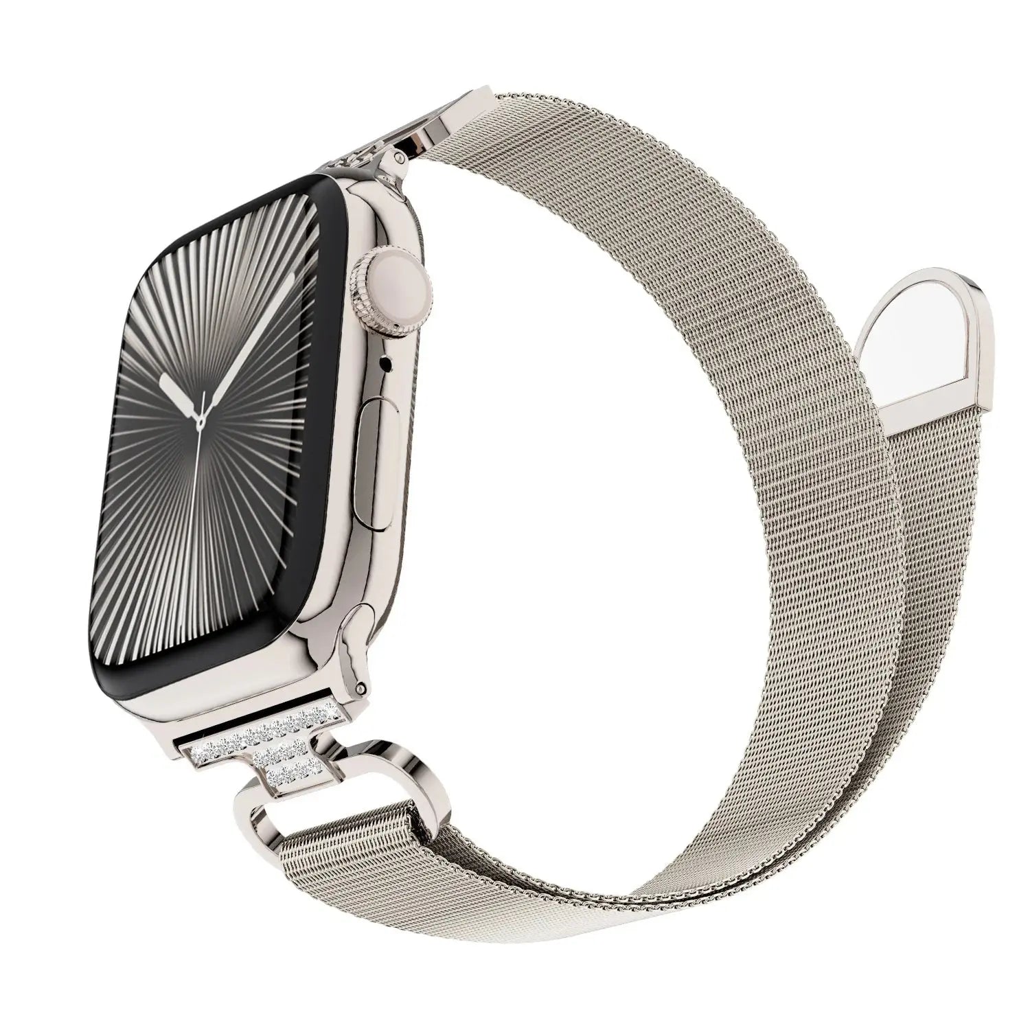 Milanese Strap for Apple Watch Ultra 2/1 49mm 10 42 46mm Magnetic Bracelet for iWatch 9 8 7 SE 6 5 4 41mm 45 40 44mm Women Band Avontic