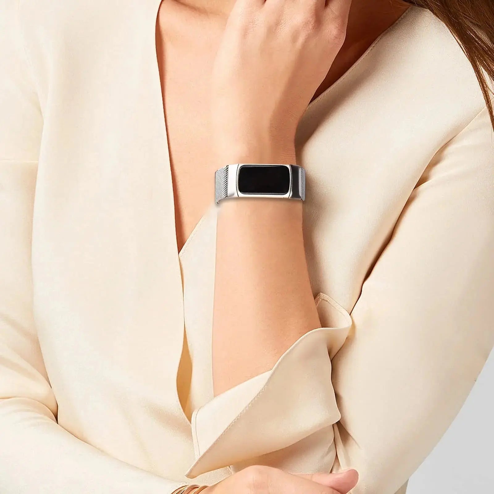 Milanese loop For fitbit charge 6 5 band replacement charge6 wristband stainless steel magnetic bracelet fitbit charge 5 Strap Avontic