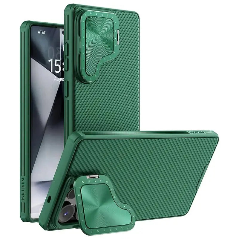 Silky MagSafe CamShield Case with Kickstand for Samsung Galaxy S25 Ultra — product view 3
