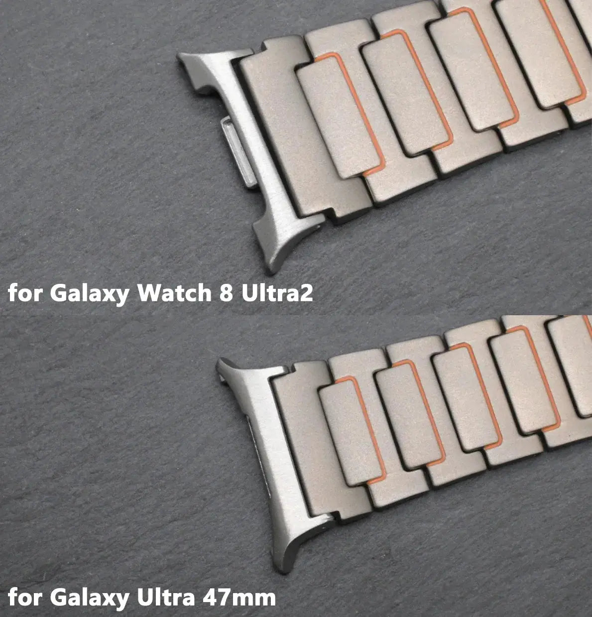 No Gaps Titanium Band for Samsung Galaxy Watch 8 Ultra2 Wristband Man Luxury Bracelet for Samsung Galaxy Ultra 47mm Accessories Avontic