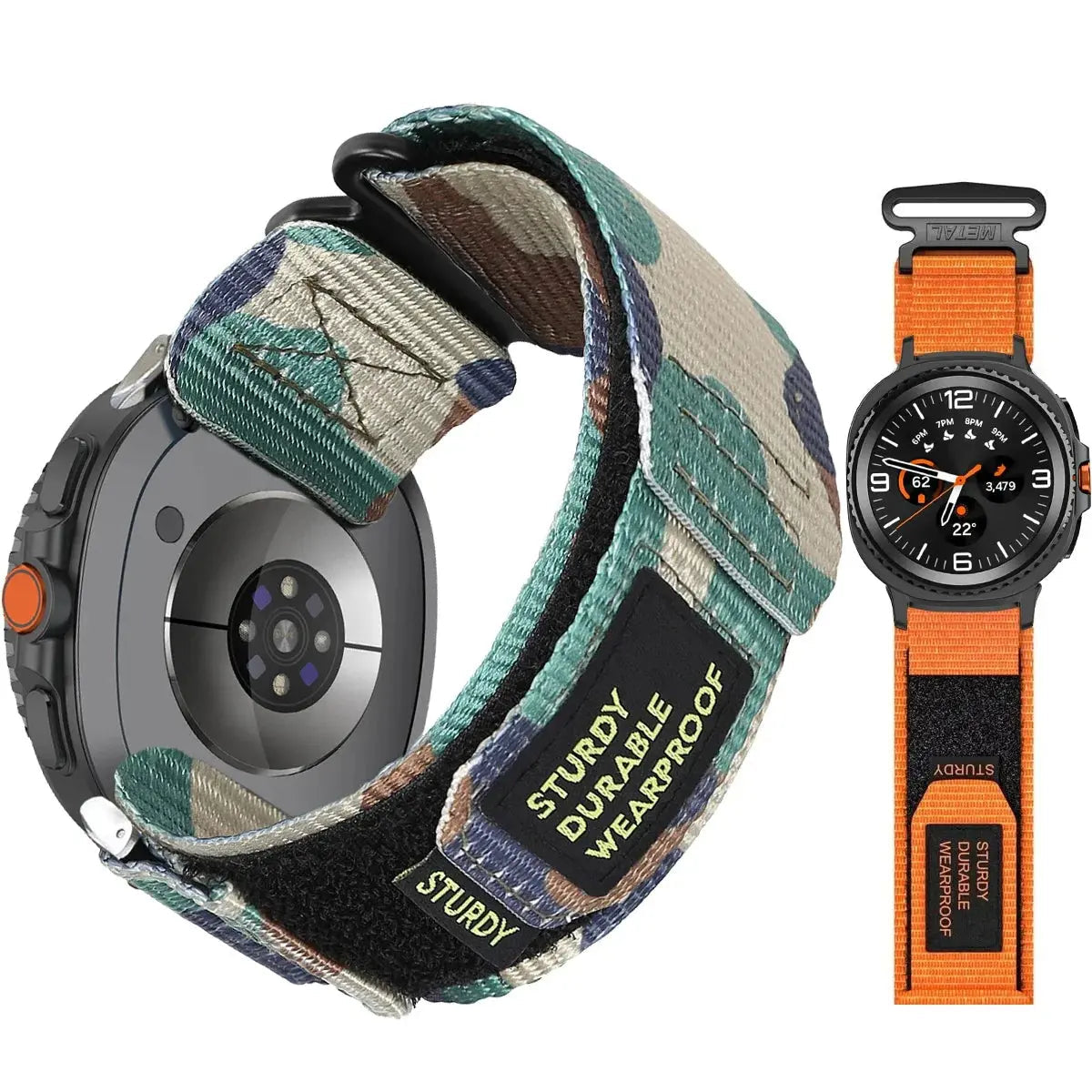 Nylon Band For Samsung Galaxy Watch 8 Classic watch8 40mm 44mm Ultra2 Sport Loop Bracelet Sport Watchband Replacement correa Avontic