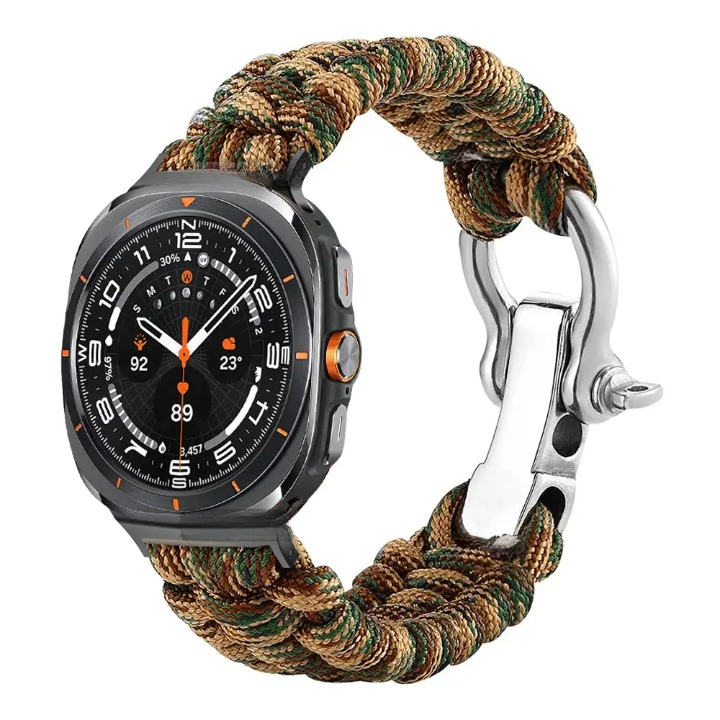 Nylon Paracord Outdoor Band for Samsung Galaxy Watch Ultra & Ultra 2 (2026) 47mm — product view 4