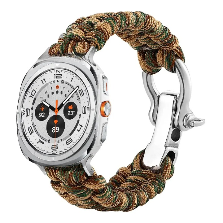 Nylon Paracord Outdoor Band for Samsung Galaxy Watch Ultra & Ultra 2 (2026) 47mm — product view 7