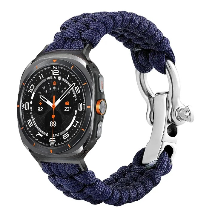 Nylon Paracord Outdoor Band for Samsung Galaxy Watch Ultra & Ultra 2 (2026) 47mm — product view 9