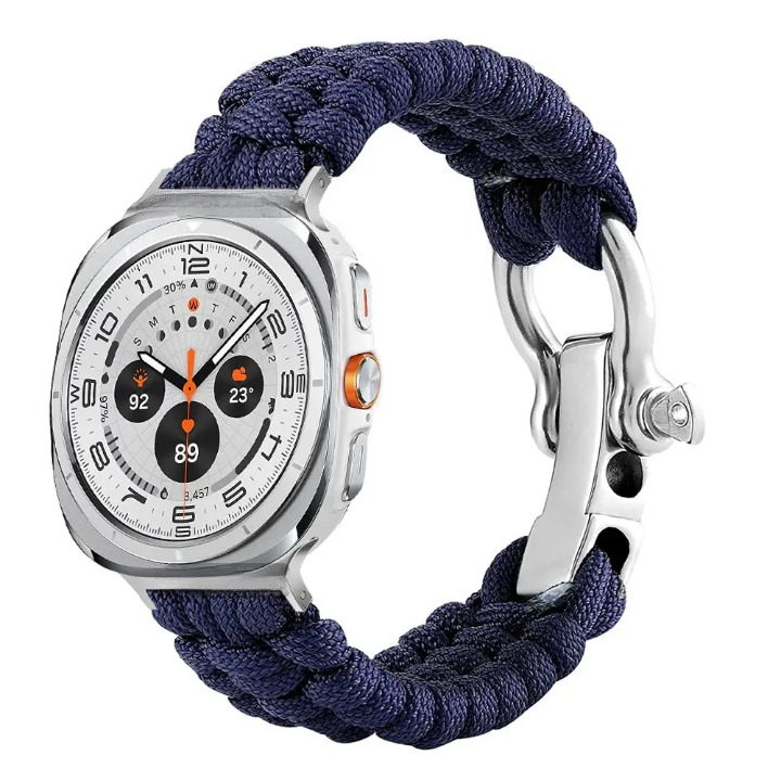 Nylon Paracord Outdoor Band for Samsung Galaxy Watch Ultra & Ultra 2 (2026) 47mm — product view 11