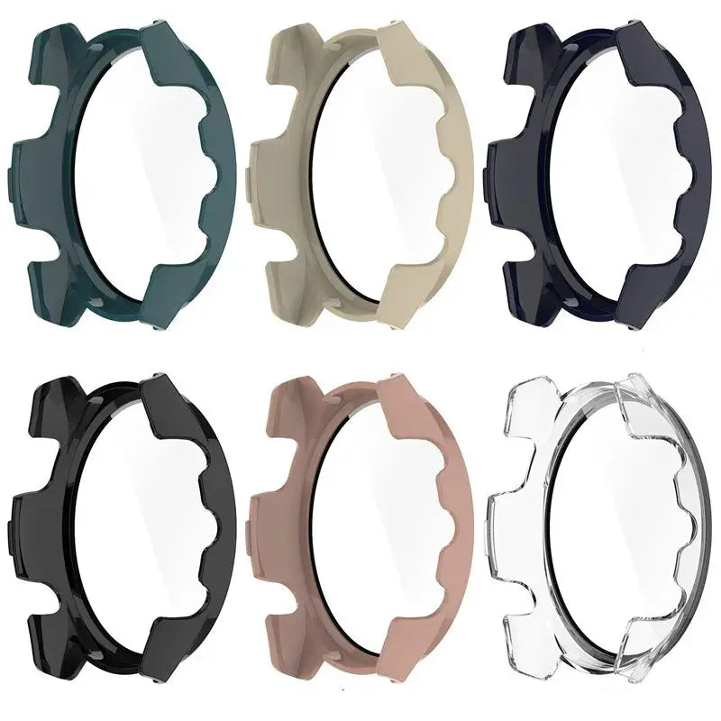 PC Case+Tempered Glass For Garmin Forerunner 265 265S 965 955 255 255S Forerunner 255 255S 955 965 Screen Protector Watch Cover Pinnacle Luxuries