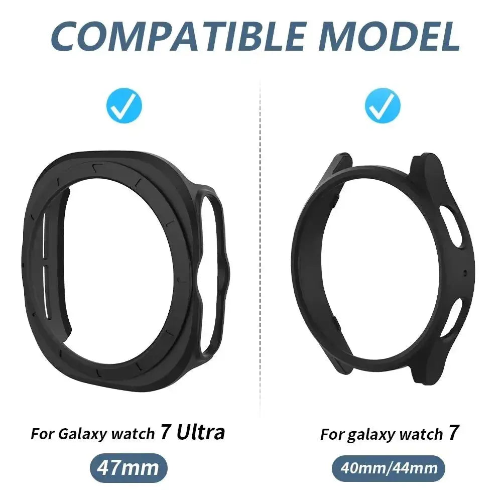 TitanShield Matte Bumper Guard for Samsung Galaxy Watch 7 & Ultra — product view 21