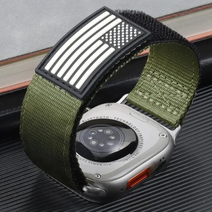PatriotPro Nylon Loop Band for Apple Watch Avontic