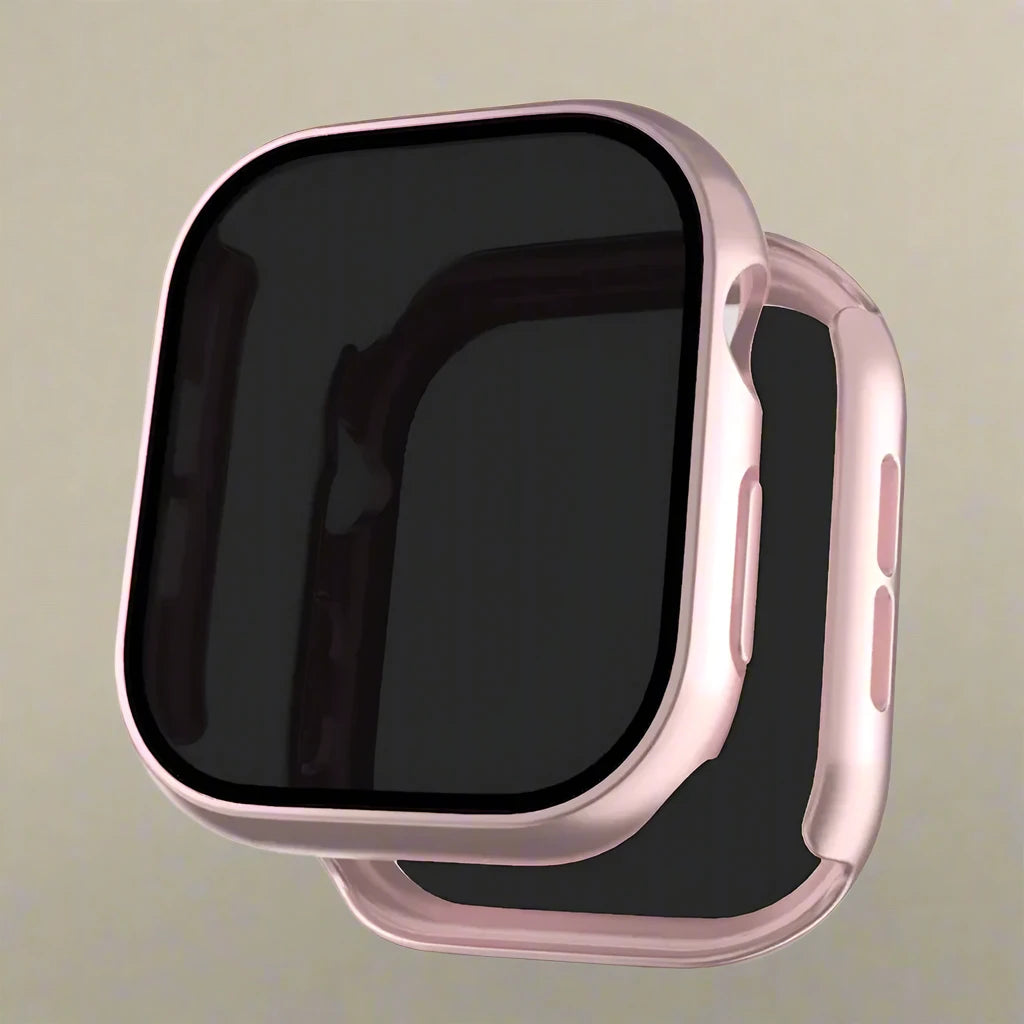 PrivacyGuard Tempered Glass Screen Protector Case for Apple Watch Series 10