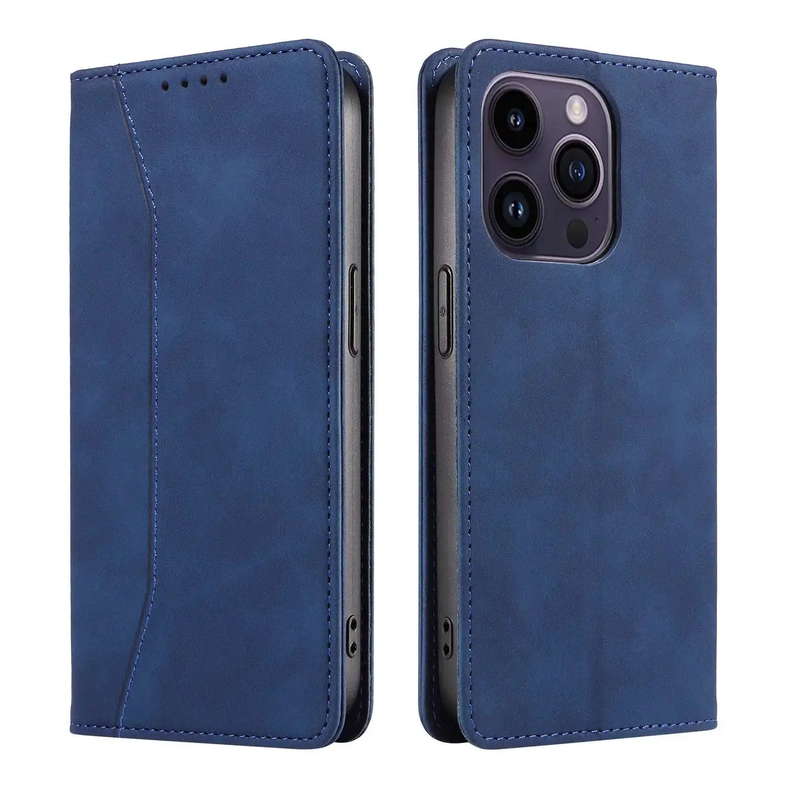 MagnoShield Pro Stand Case for iPhone 14 & 15 - Elite Defense Wallet Series — product view 8