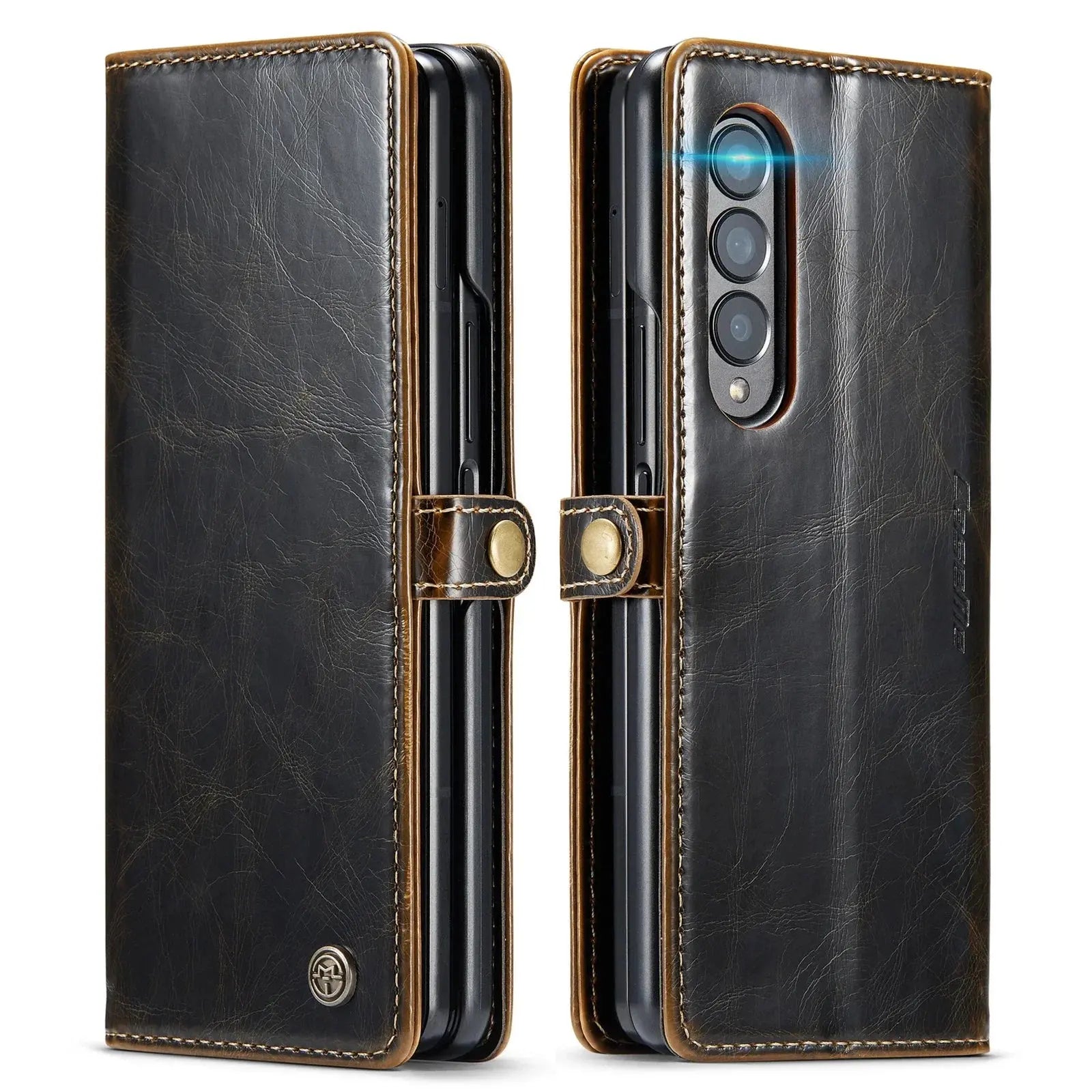 Premium Leather Wallet Case for Samsung Galaxy Z Fold 6 — product view 2