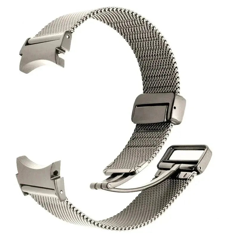 Quick Fit Stainless Steel Strap for Galaxy Watch 7/6/5/5pro 40 44 45 Milanese for Samsung Galaxy Watch 6 Classic 43mm 47mm Belt Avontic