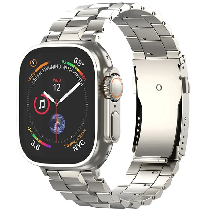 Quick Release Adjustment Titanium Band for Apple Watch 49mm Ultra Series 10 46mm Titanium Strap for Series 9 8 7 6 5 4 45mm 44mm Avontic