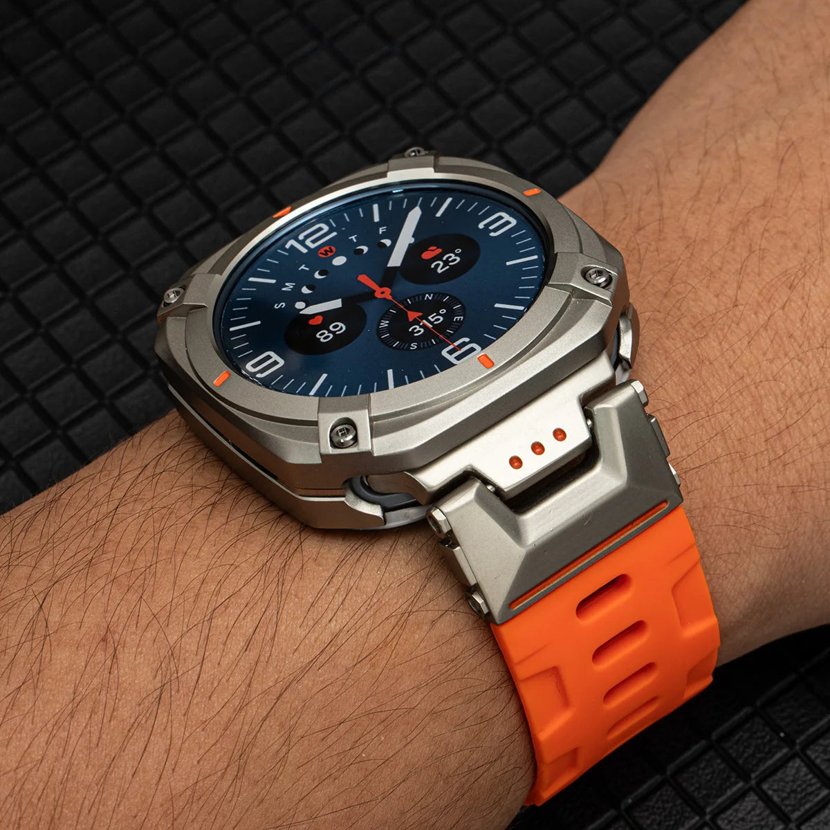 UltraSport Shield™ Silicone Band & Protective Case Set for Samsung Galaxy Watch Ultra 47mm