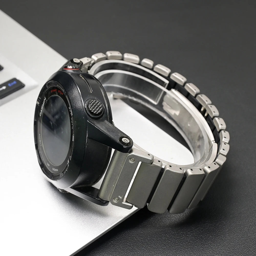 TitaniumGuard™ 26X ProLink Band for Garmin Fenix 8, 8X, 7X, Enduro 3, Mk3i & Instinct 2X